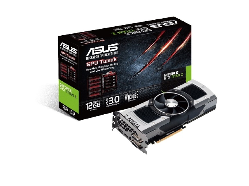 ASUS GTXTITANZ-12GD5 GeForce GTX Titan Z 12GB 384-bit GDDR5 PCI