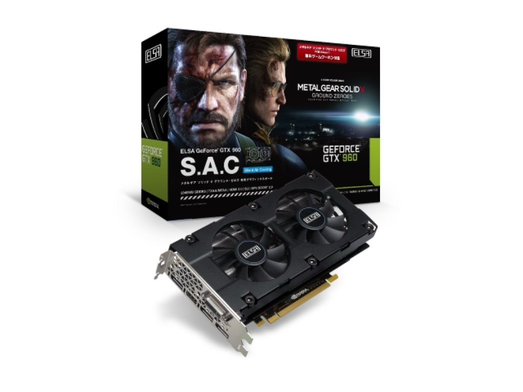 グラフィックボード・グラボ・ビデオカード ELSA 2GB S.A.C GD960
