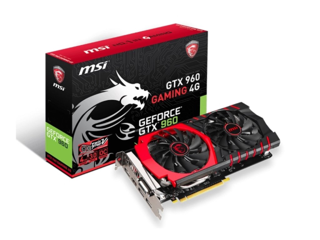 MSI GTX 960 GAMING 4G Twin Frozr GeForce GTX 960 4GB 128-bit GDDR5