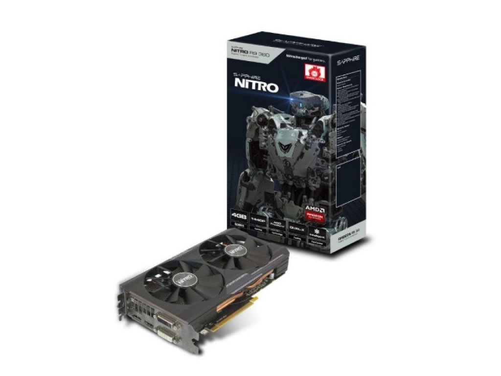 SAPPHIRE NITRO R9 380 4G GDDR5 PCI-E DL-DVI-I+DL-DVI-D/HDMI/DP SAPPHIRE NITRO R9 380 4G GDDR5 PCI-E DL-DVI-I+DL-DVI-D/HDMI/DP
