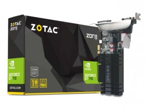 ZOTAC ZT-71304-20L (ZOTAC GeForce GT 710 Zone Edition PCI-E x1 1GB 