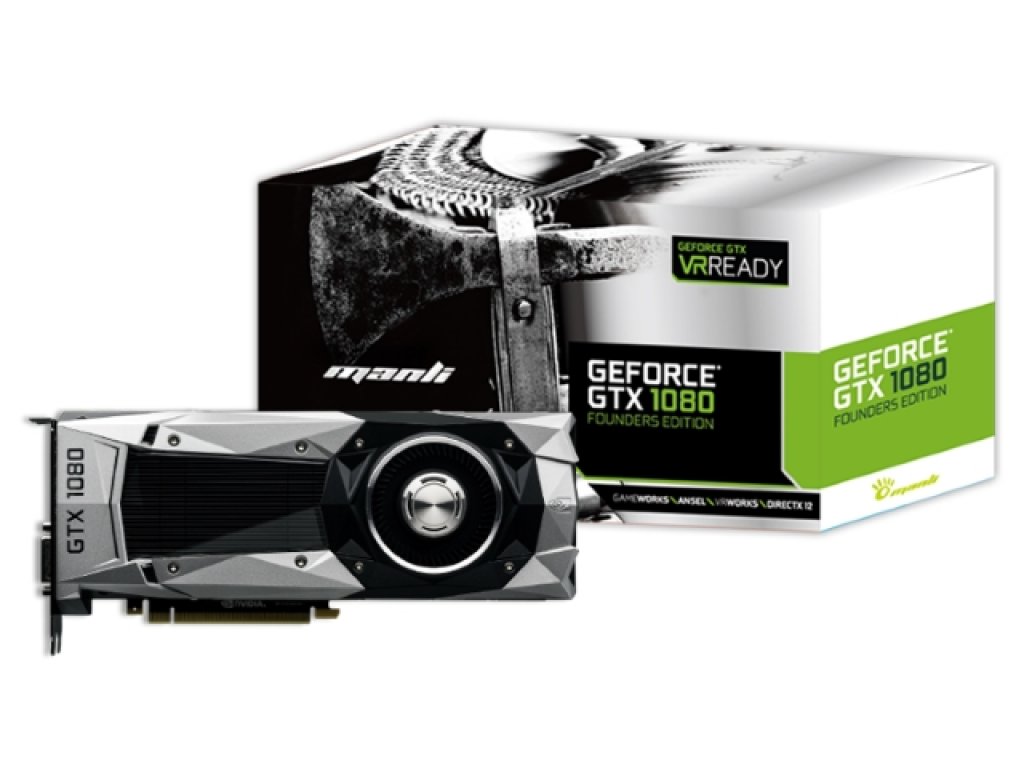 PCパーツ Manli Geforce GTX1080 Founders Edition Manli Manli GeForce GTX 1080 Founders Edition GeForce GTX