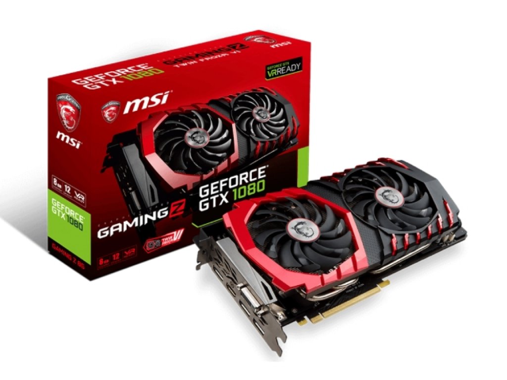 スーパーオーバークロックタイプのGTX1080搭載カード「MSI GEFORCE GTX