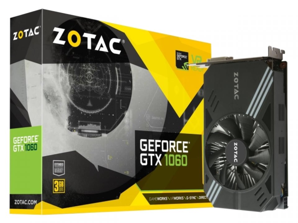 ZotacからコンパクトでパワフルなGTX1080搭載カード「GeForce GTX 1080 