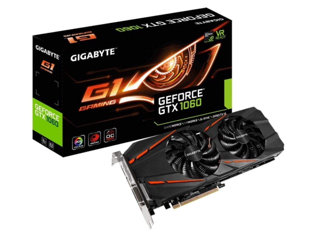 GIGABYTE G1 Gamingシリーズから3GB版GEFORCE GTX1060搭載カード「GV