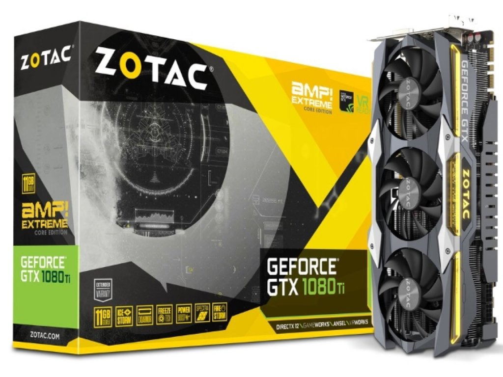 ZOTAC ZT-P10810F-10P (GeForce GTX 1080 Ti AMP Extreme Core Edition