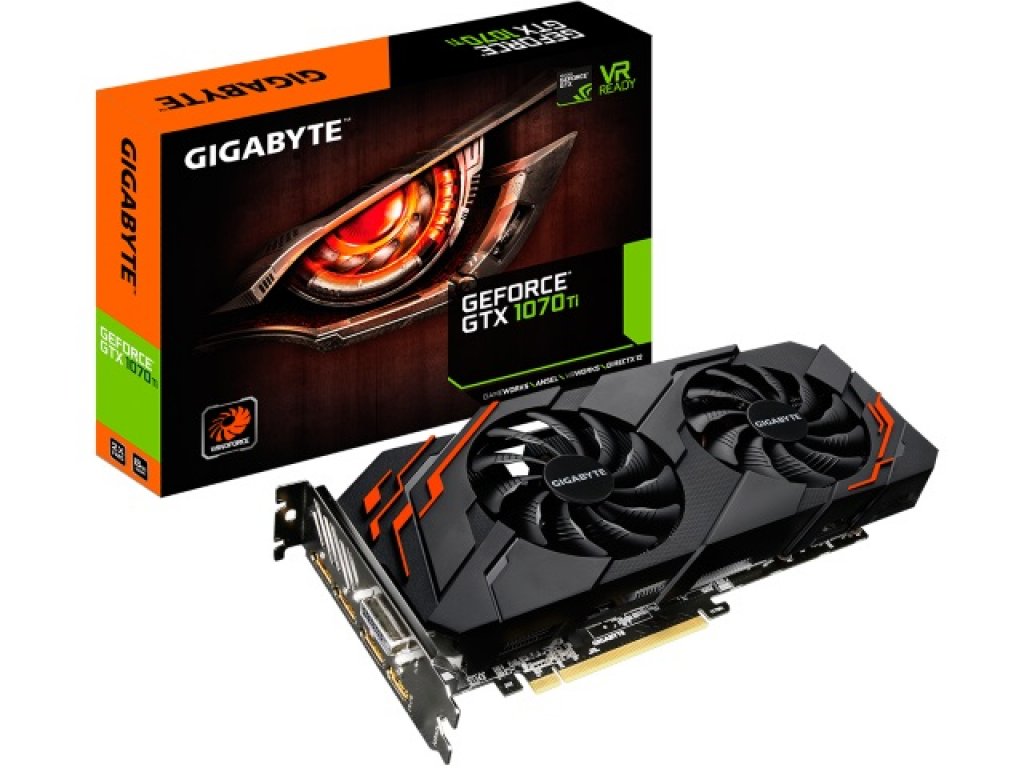 GIGABYTE GV-N107TWF2-8GD (GeForce GTX 1070 Ti WINDFORCE 8G