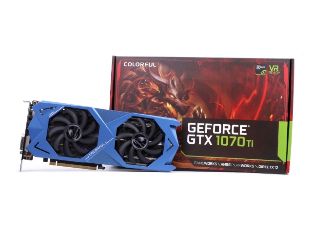 COLORFUL COLORFUL GTX1070Ti Twin GeForce GTX 1070 Ti 8GB 256-bit