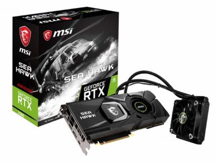 簡易水冷+空冷ハイブリッド冷却ユニットRTX2080「GeForce RTX 2080 SEA 