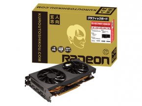 玄人志向 RD-RX5700XT-E8GB/DF RADEON RX 5700 XT 8GB 256-bit GDDR6 