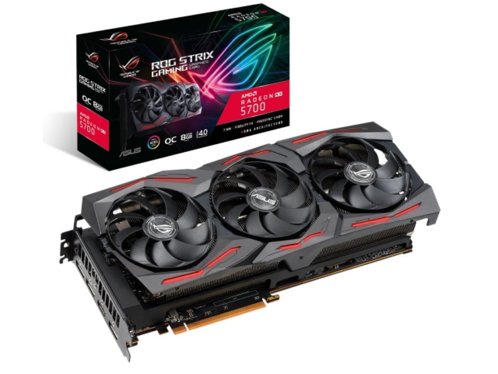 ASUS ROG-STRIX-RX5700-O8G-GAMING STRIX シリーズ RADEON RX 5700 8GB