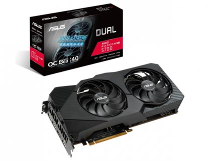 ASUSから3連ファン搭載TUF GAMINGシリーズ RX 5700 XT搭載カードと2連 