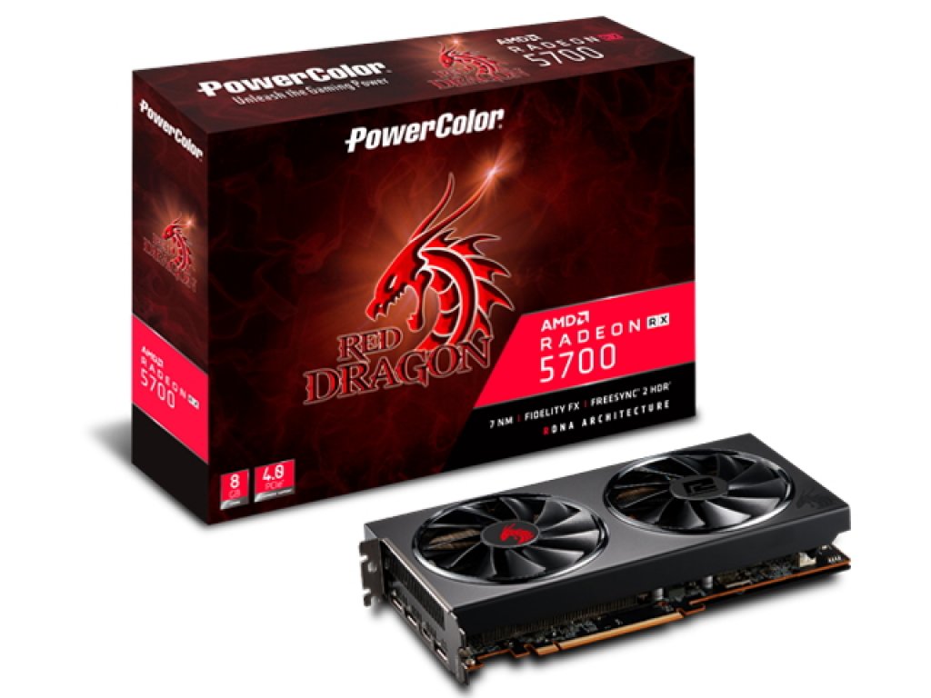 PowerColor Red Dragon Radeon RX 5700 RED DRAGON RADEON RX 5700 8GB