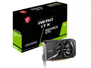 MSI GeForce GTX 1650 D6 AERO ITX OCV2 AERO ITX GEFORCE GTX 1650 