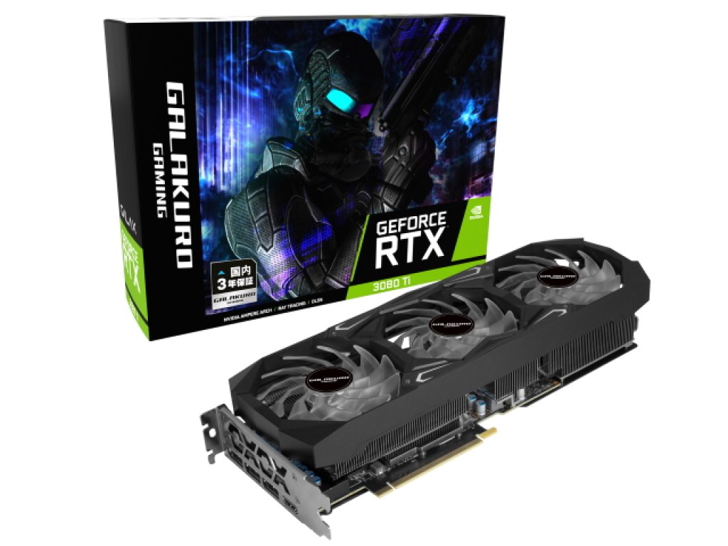 玄人志向 GG-RTX3080Ti-E12GB/TP GEFORCE RTX 3080 Ti 12GB 384