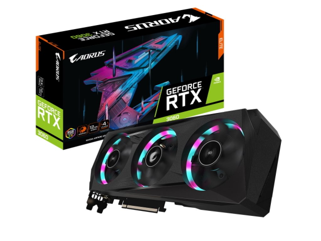 GIGABYTE GeForce RTX 3060 VISION OC 12G (rev. 2.0) WINDFORCE