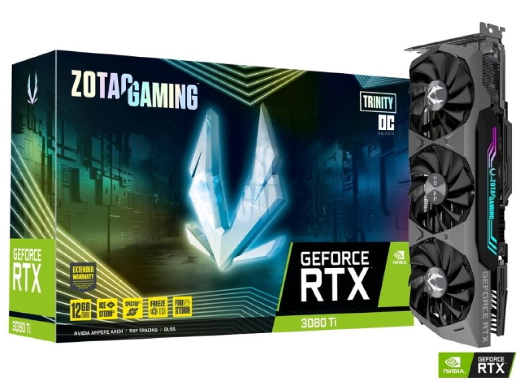 グラフィックボード・グラボ・ビデオカード ZOTACGAMING GEFORCERTX 3080Ti TrinityOC ZOTAC ZOTAC GAMING GeForce RTX 3080 Ti Trinity OC Trinity
