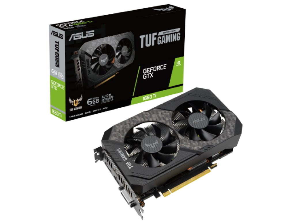 ASUS TUF-GTX1660TI-6G-EVO-GAMING GEFORCE GTX 1660 Ti 6GB 192-bit