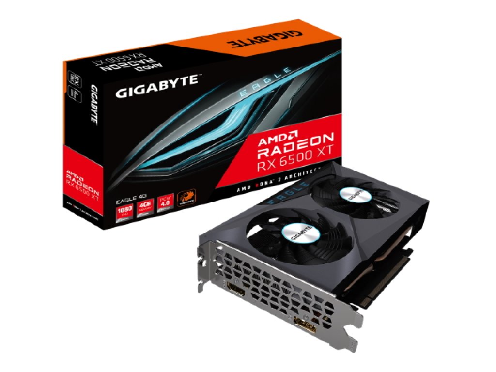 GIGABYTE Radeon RX 6500 XT EAGLE 4G WINDFORCE RADEON RX 6500