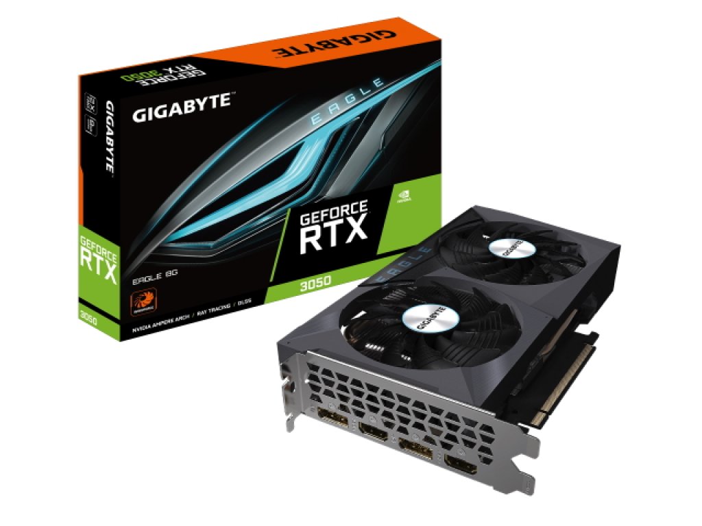 GIGABYTE GeForce RTX 3050 EAGLE 8G WINDFORCE GEFORCE RTX 3050 8GB