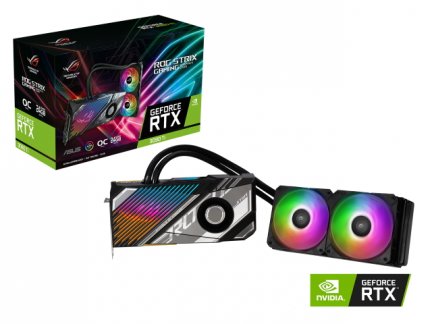 ASUS ROG STRIXブランドから簡易水冷ユニットのRTX 3090 Ti搭載カード 