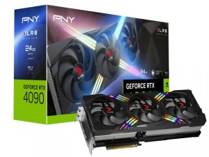 PNY GeForce RTX 4090 24GB XLR8 Gaming VERTO EPIC-X RGB Overclocked Triple Fan