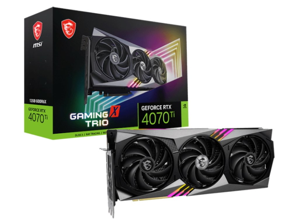 グラフィックボード・グラボ・ビデオカード MSI GeForce RTX 4070 Ti Gaming X Trio Amazon.in: Buy MSI GeForce RTX 4070 Ti Gaming X Trio 12G Gaming