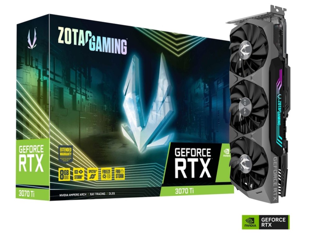 ZOTAC ZOTAC GAMING GeForce RTX 3070 Ti GEFORCE RTX 3070 Ti 8GB 256