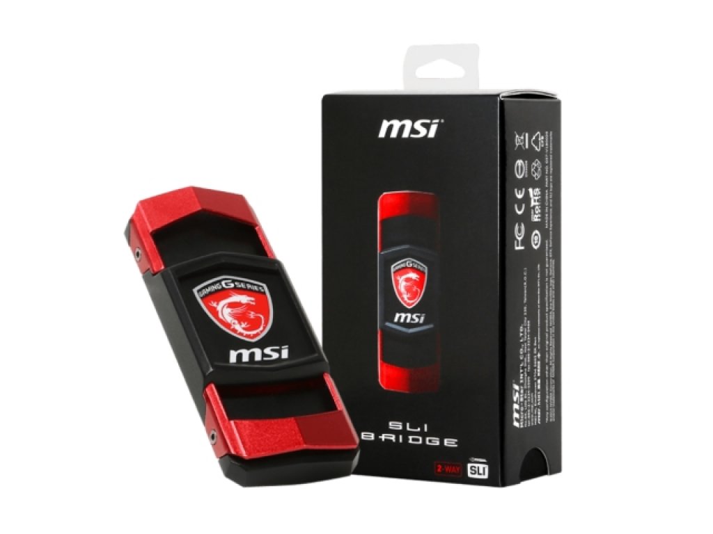 グラフィックボード6点セット＋SLIブリッジ2点 MSI 2WAY SLI BRIDGE L MSI製 NVIDIA GTX シリーズグラフィック
