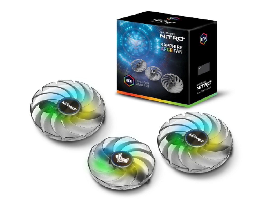 NITRO+ グラフィックボード 3ファン SAPPHIRE SAPPHIRE GEAR ARGB FAN (3 IN 1) FOR NITRO+ RX 6900