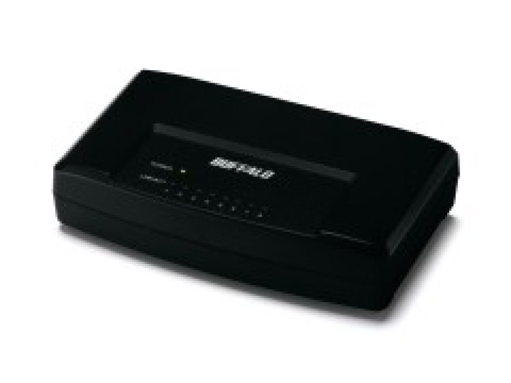 BUFFALO LSW3-TX-8EP/BK 100/10M 8ポート スイッチングハブ - 製品詳細