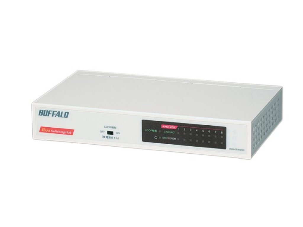 BUFFALO LSW4-GT-8NS/WH - 製品詳細 | パソコンSHOPアーク（ark）