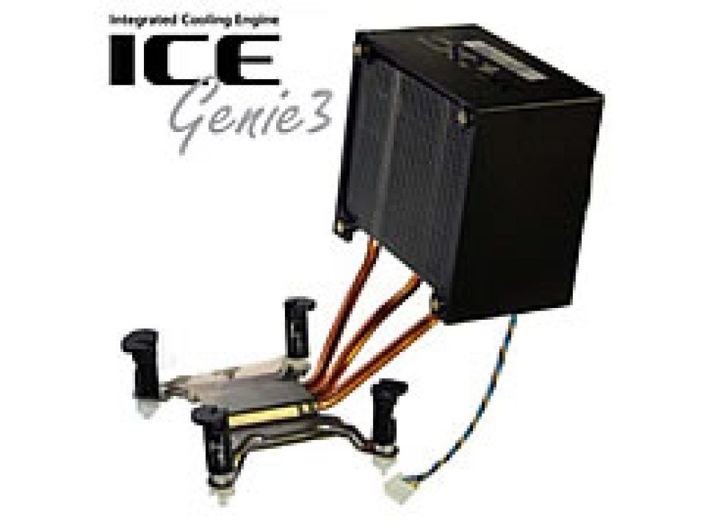 Shuttle ICE Genie3 ヒートパイプ付きCPUクーラー/ファンガード
