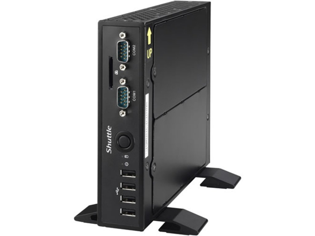 【新品・未開封】Shuttle ベアボーンキット DS67U5 Shuttle DS57U XPC slim Celeron 3205U搭載 65W ACアダプタ付属