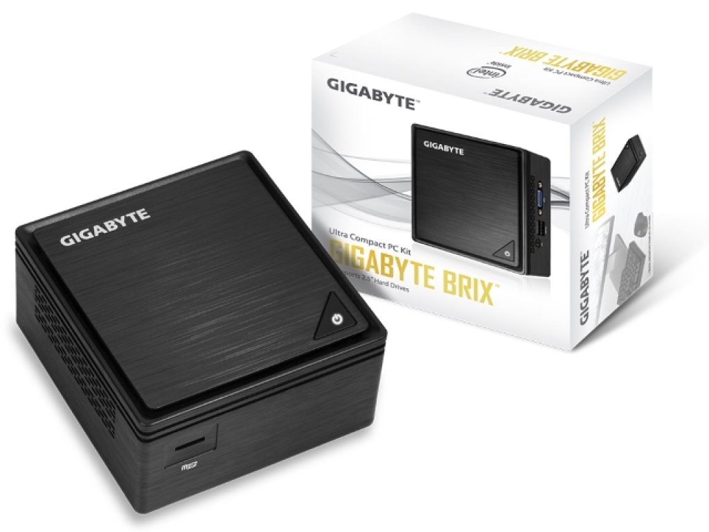GIGABYTE、ApolloLakeプロセッサーCeleron N3350採用ベアボーンキット