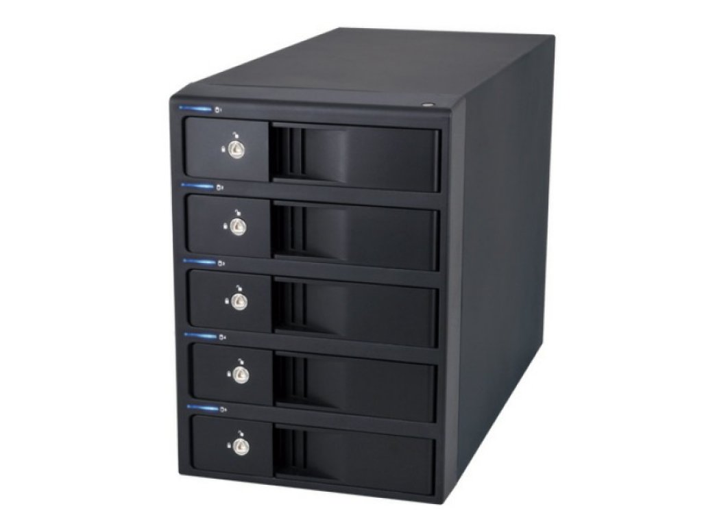 センチュリー 裸族の集合住宅 5Bay USB3.0&eSATA 裸族の一戸建て USB10G ＆ eSATA (CRIS35EU10G) - 株式会社