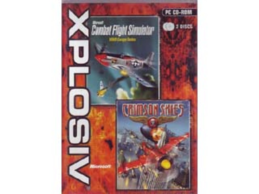 Microsoft Combat Flight Simulator WWII Europe Series + Crimson