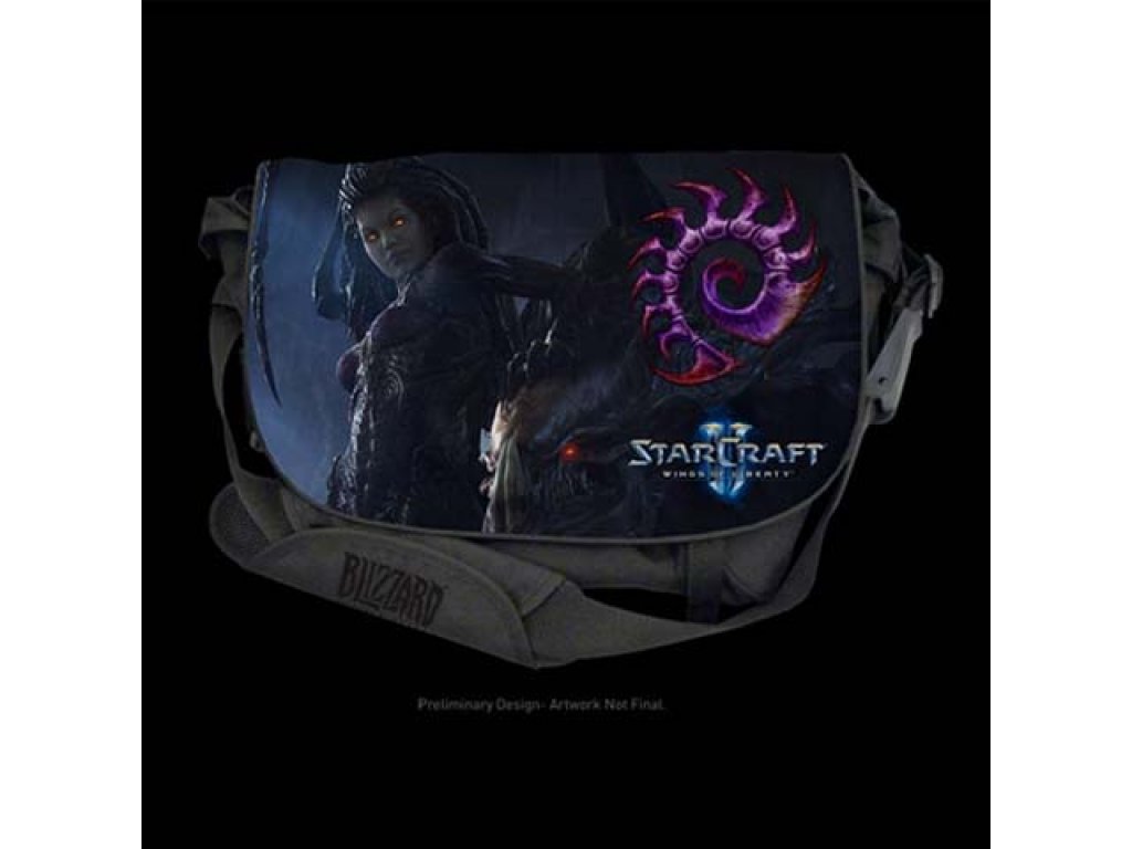 StarCraft メッセンジャーバッグ 黒 新しい Razer Razer StarCraft II Zerg Messenger Bag 輸入(英語)版 - 製品