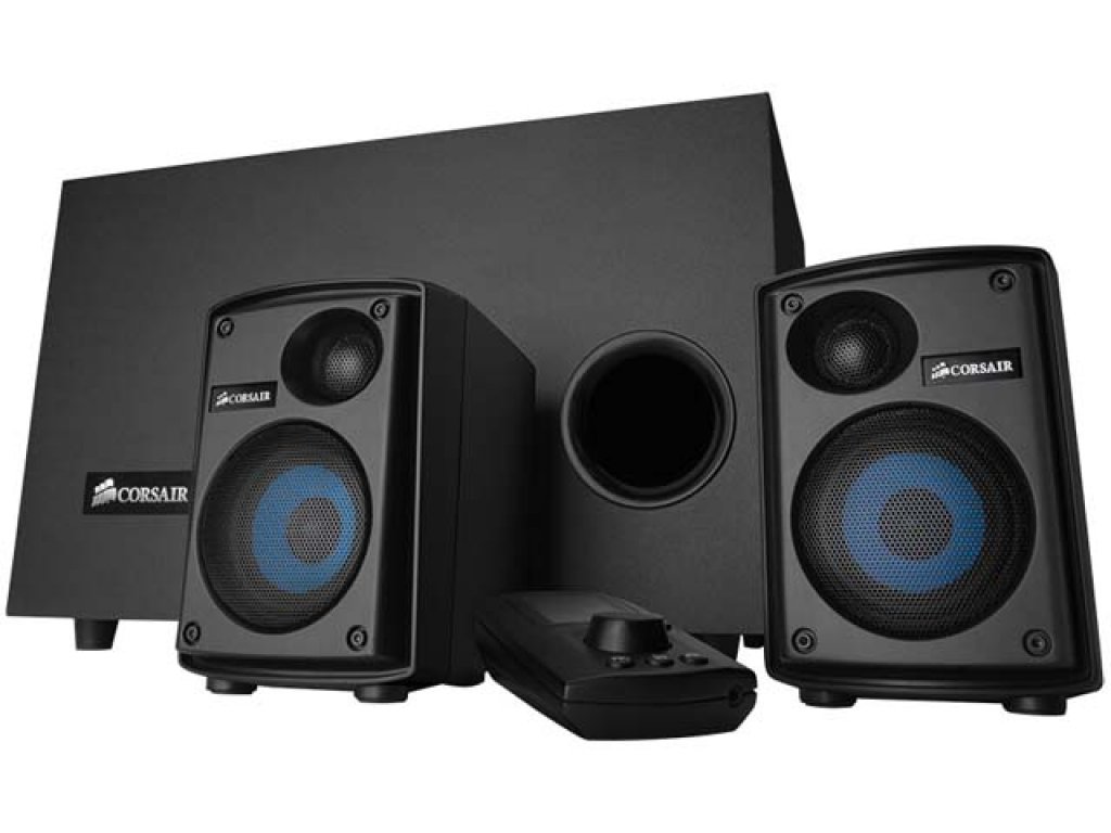 スピーカー・ウーファー ScanDyna smallpodspeaker black Corsair Corsair Gaming Audioシリーズ SP2500 High-power 2.1 PC