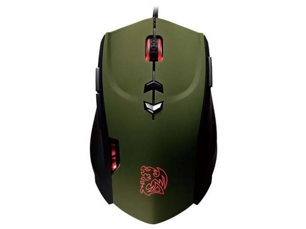 Thermaltake TT eSPORTS Theron Mouse(Green) (MO-TRN006DTK) - 製品