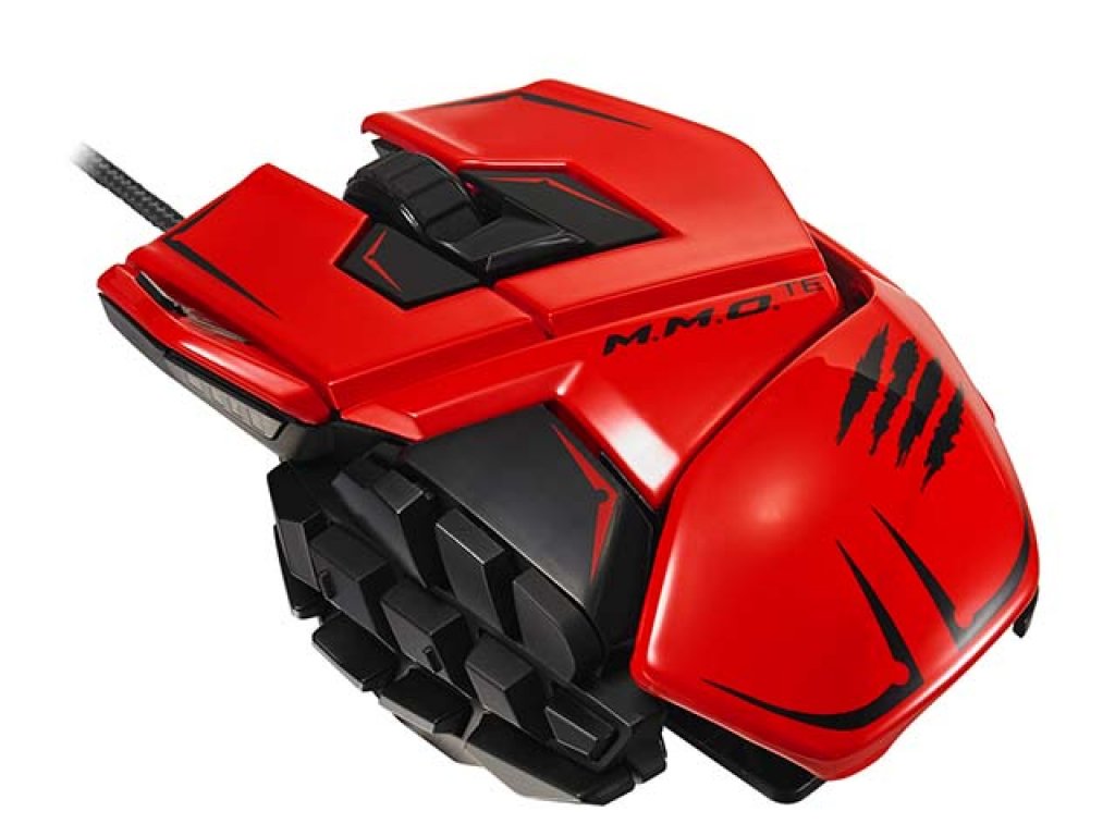 Mad Catz M.M.O. TE Tornament Edition Gaming Mouse Red M.M.O.