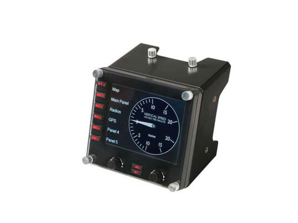 FLIGHT INSTRUMENT PANELフライト・インストルメントパネル Logitech G Flight Simulator Aircraft Instrument Panel