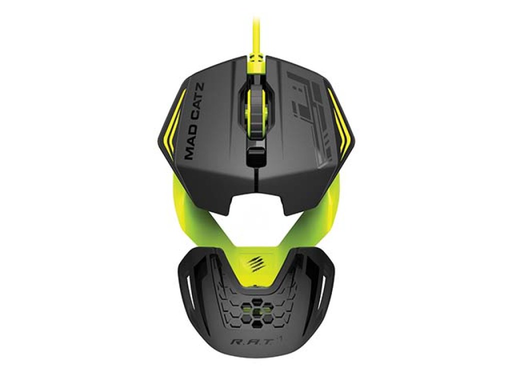 Mad Catz ゲーミングマウス R.A.T. PRO X グリーン MadCatzゲーミングマウス 「R.A.T.1」、「R.A.T PRO X