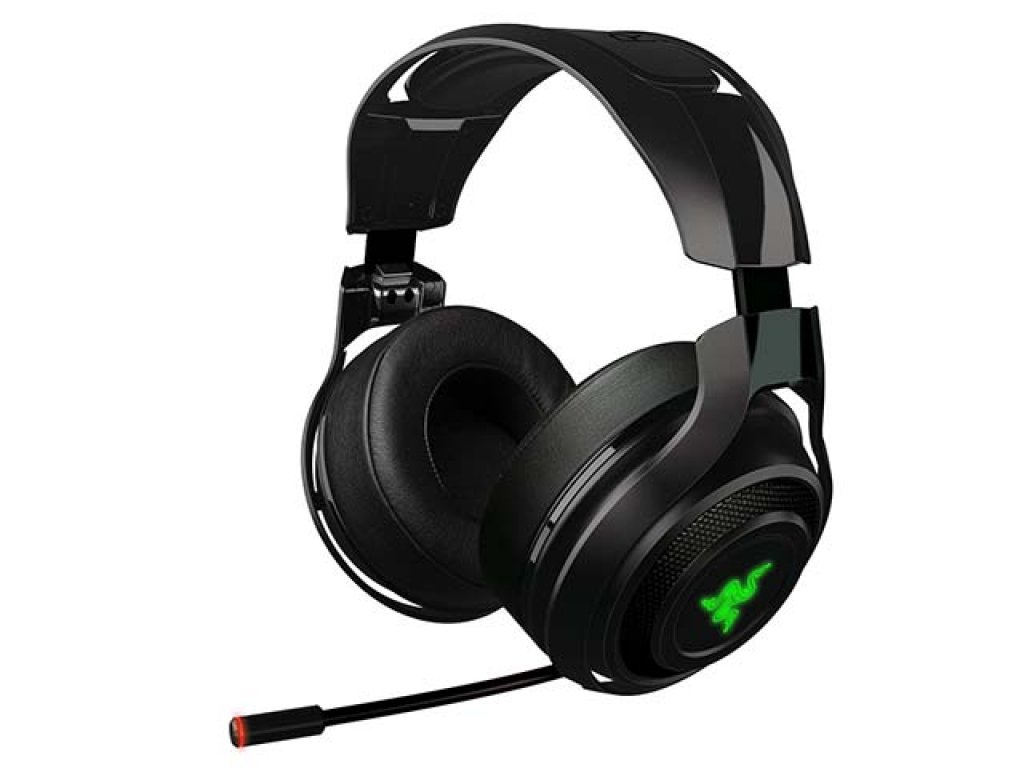 ゲーミングヘッドセット、ヘッドホン RAZER MAN O'WAR ワイヤレス 2.4GHzワイヤレスシステム搭載のヘッドセット「Razer ManO'War