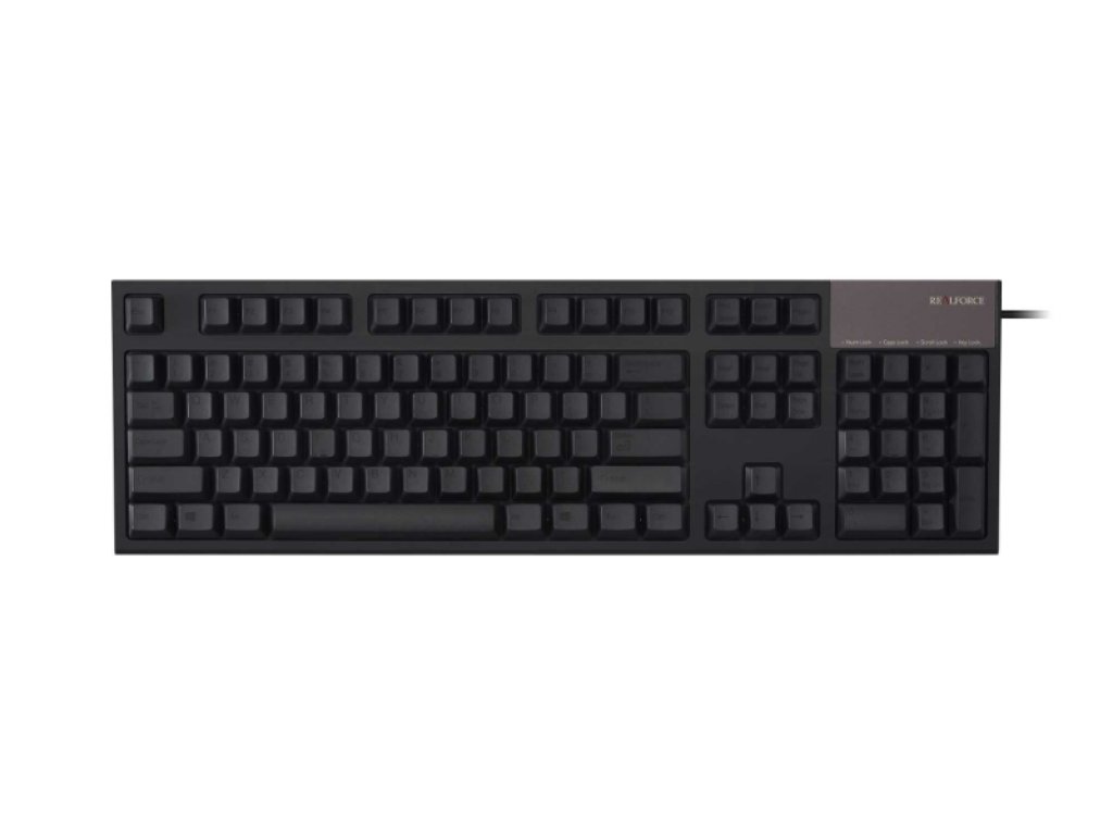 東プレ REALFORCE S 静音モデル 英語104配列 黒 All30g 昇華印刷 R2