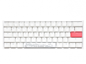 DUCKY CHANNEL One 2 Mini RGB Pure White Cherry Silentred RGB One 2  