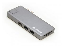 Dual USB-C Dock +LAN