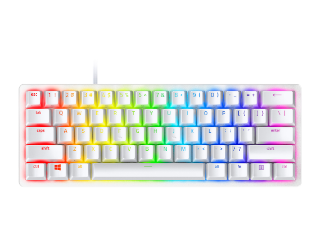 Razer Huntsman Mini Mercury White - Clicky Opt Huntsman