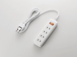 一括スイッチ付 省エネタップ 2.0m:4個口