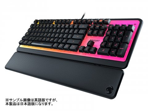 Roccat Magma Jp Magna メンブレンスイッチ搭載日本語ゲーミングキーボード 製品詳細 パソコンshopアーク Ark